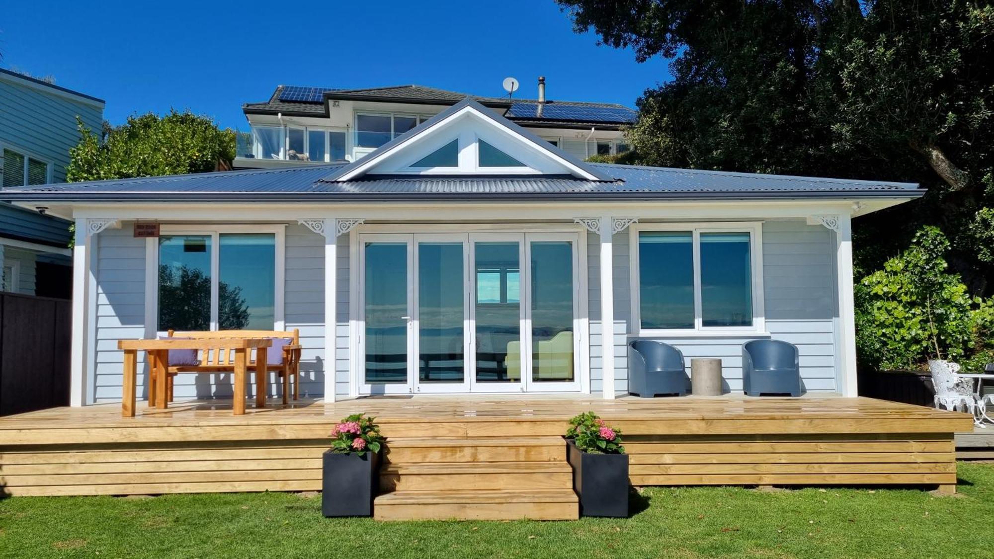 Red Rock Cottage, Beachfront Luxury Clarks Beach المظهر الخارجي الصورة